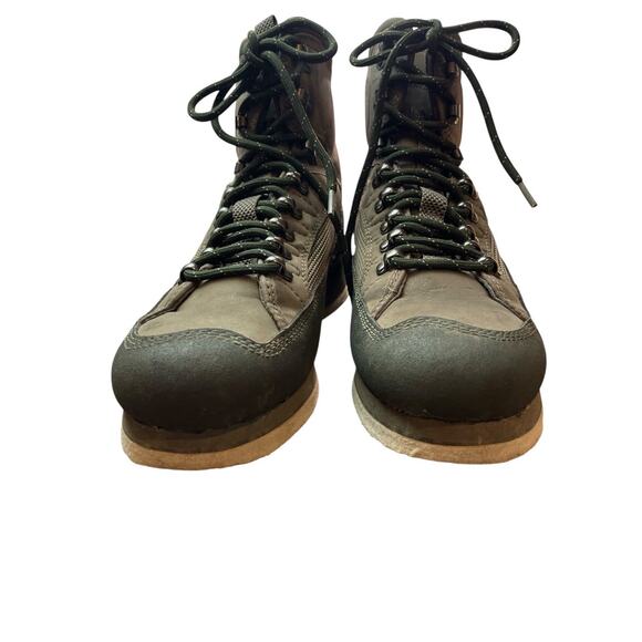 Simms Wading Boots Felt Sole Shoes Mens Size 8 Fly Fishing Outdoor Gray - Picture 3 of 15